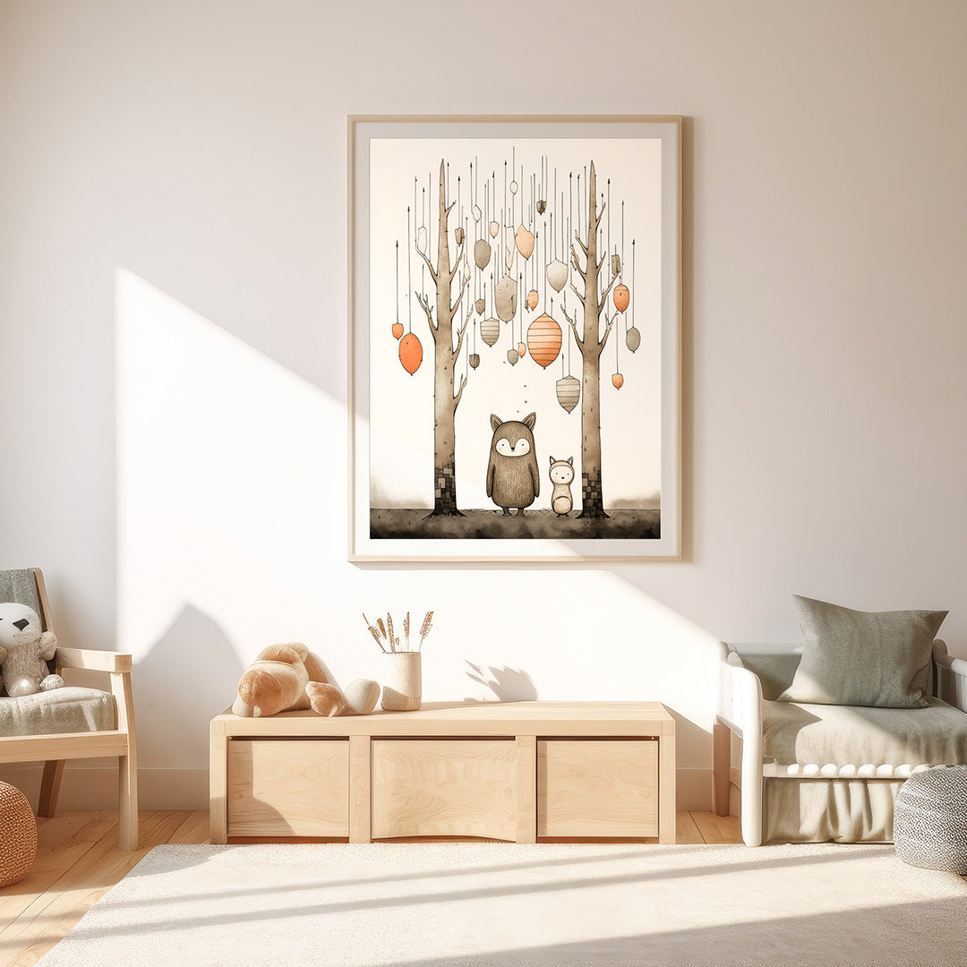 Minimalistische Motive - 9 druckbare Bildvorlagen
