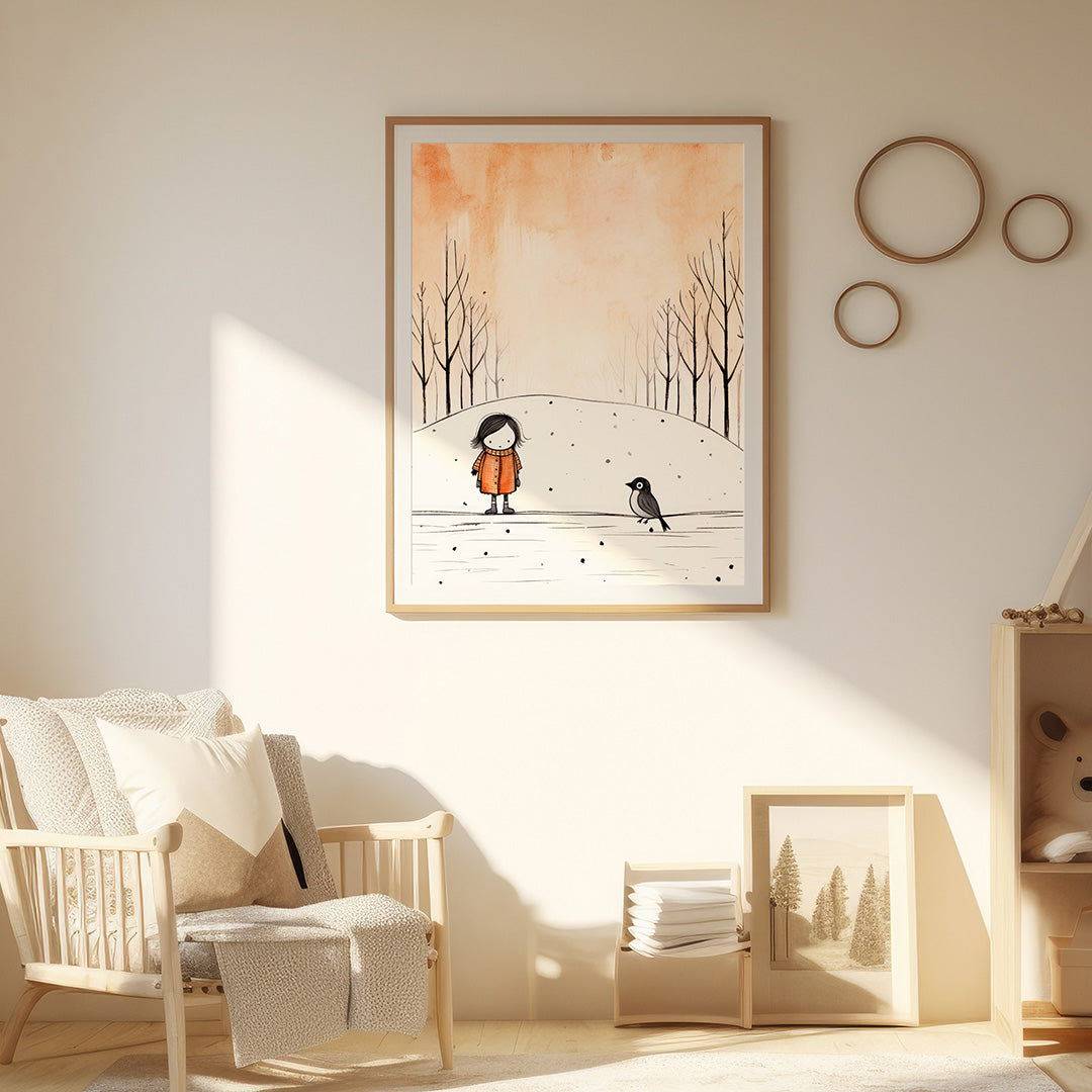 Minimalistische Motive - 9 druckbare Bildvorlagen