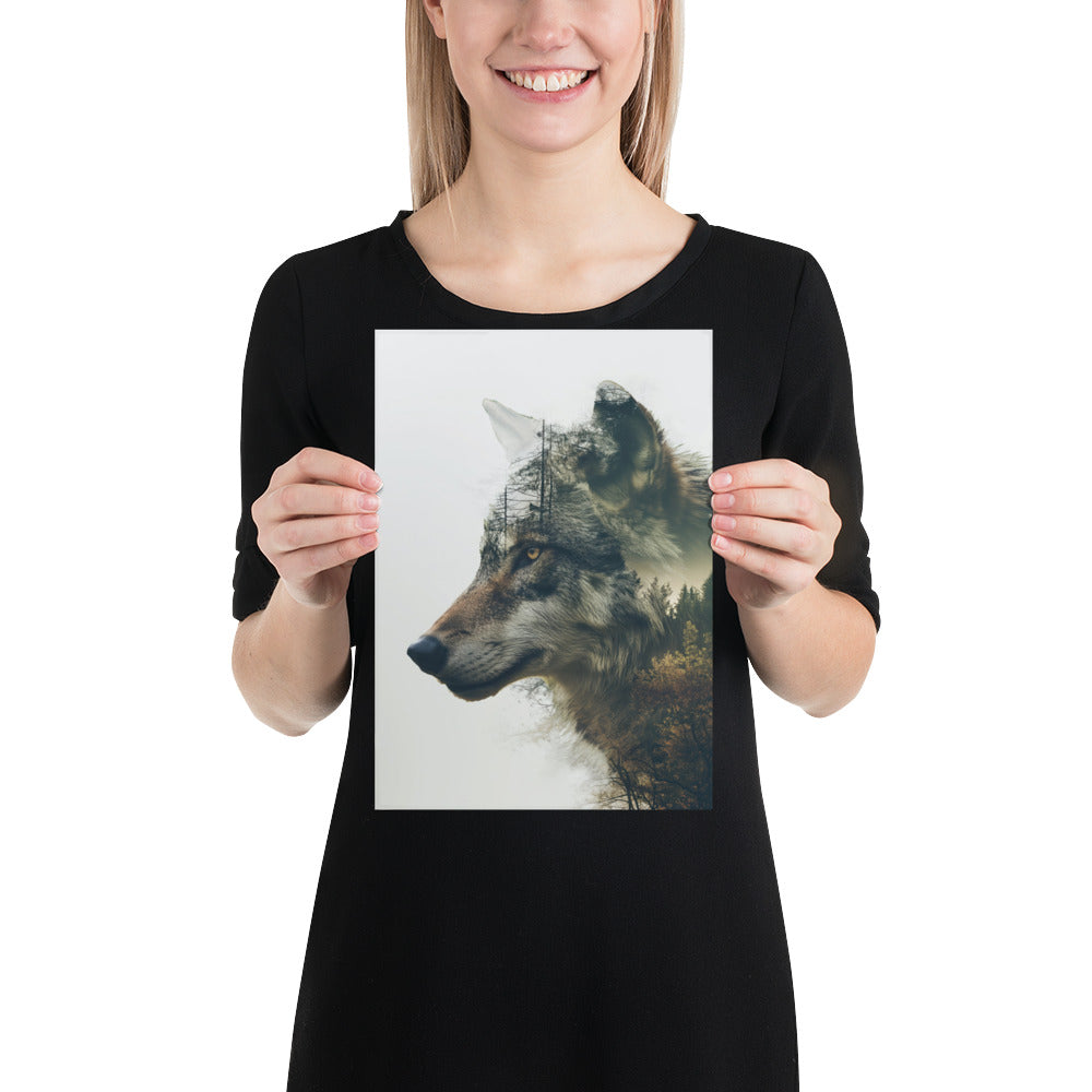 Double exposition loup 3