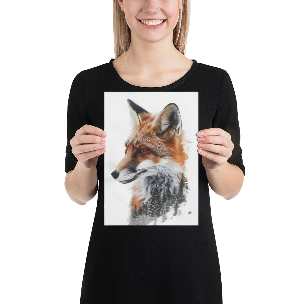 Double exposure fox 3