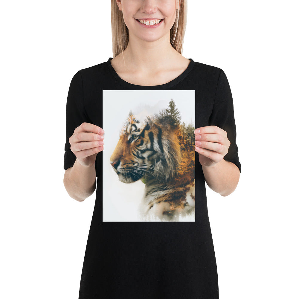 Double exposure tiger 1