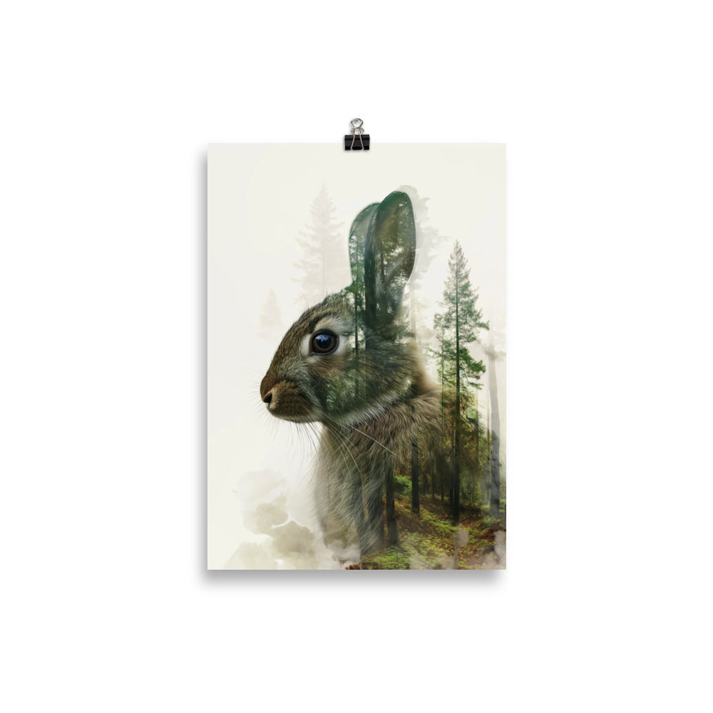 Lapin double exposition 1
