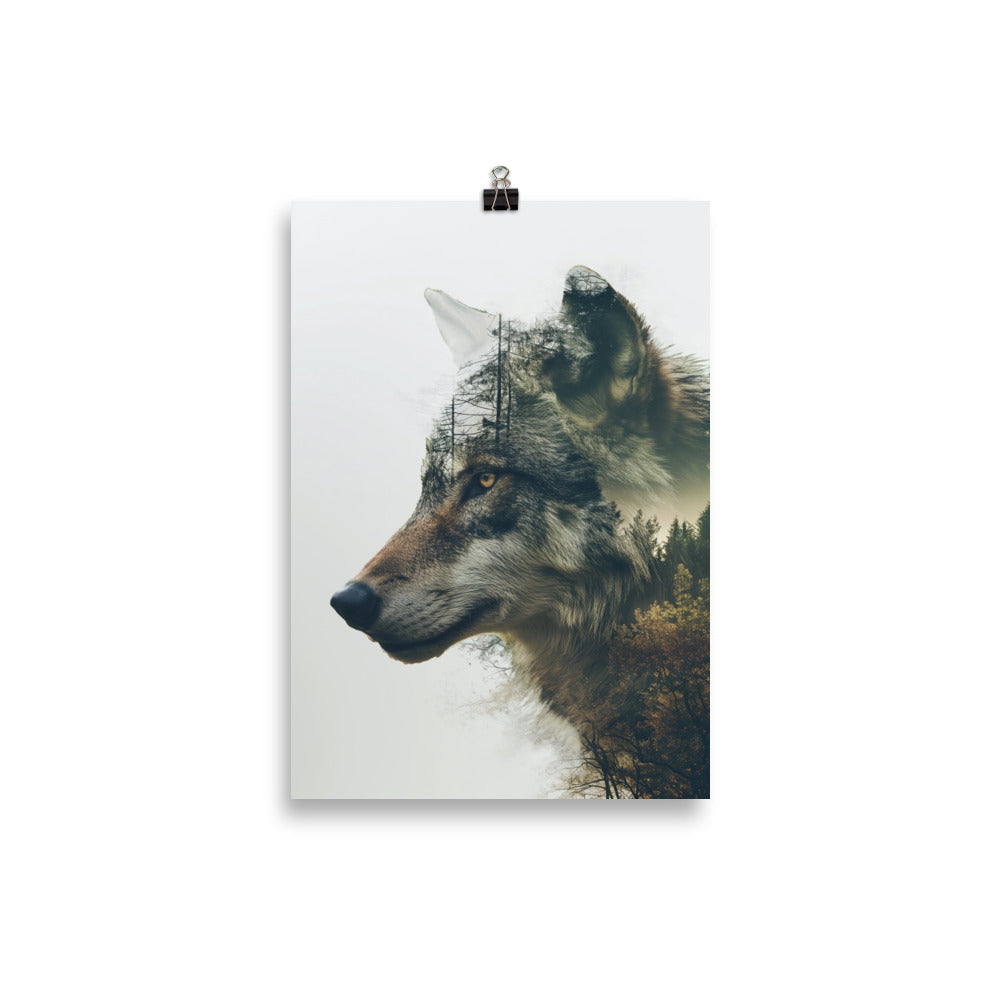 Double exposition loup 3