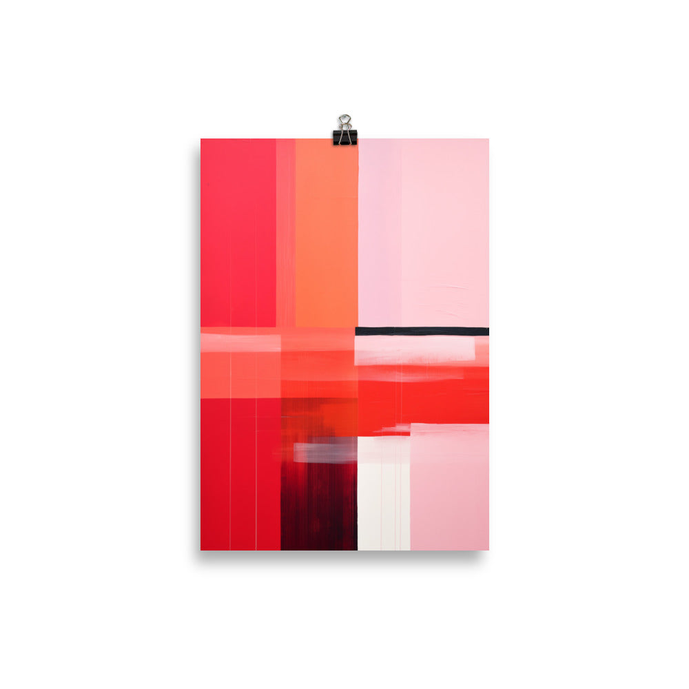 Eruption in red