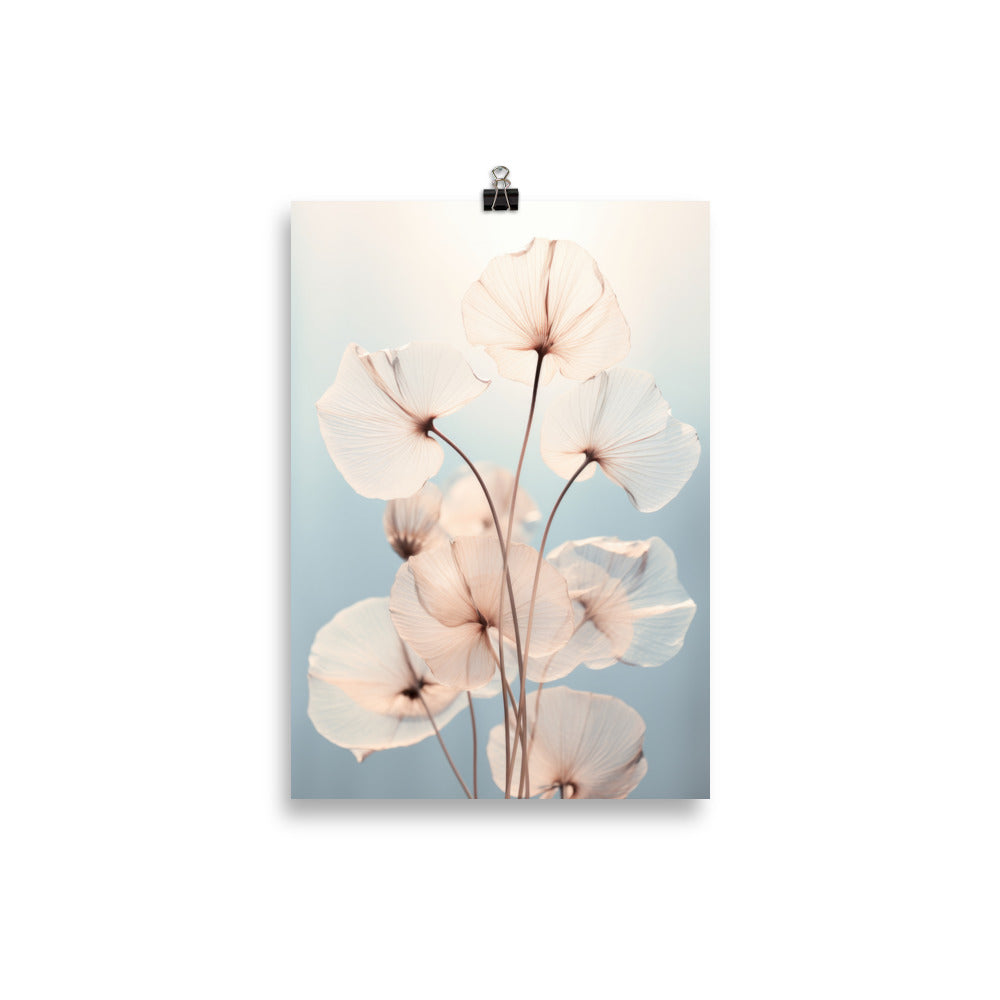Fleurs en contre-jour