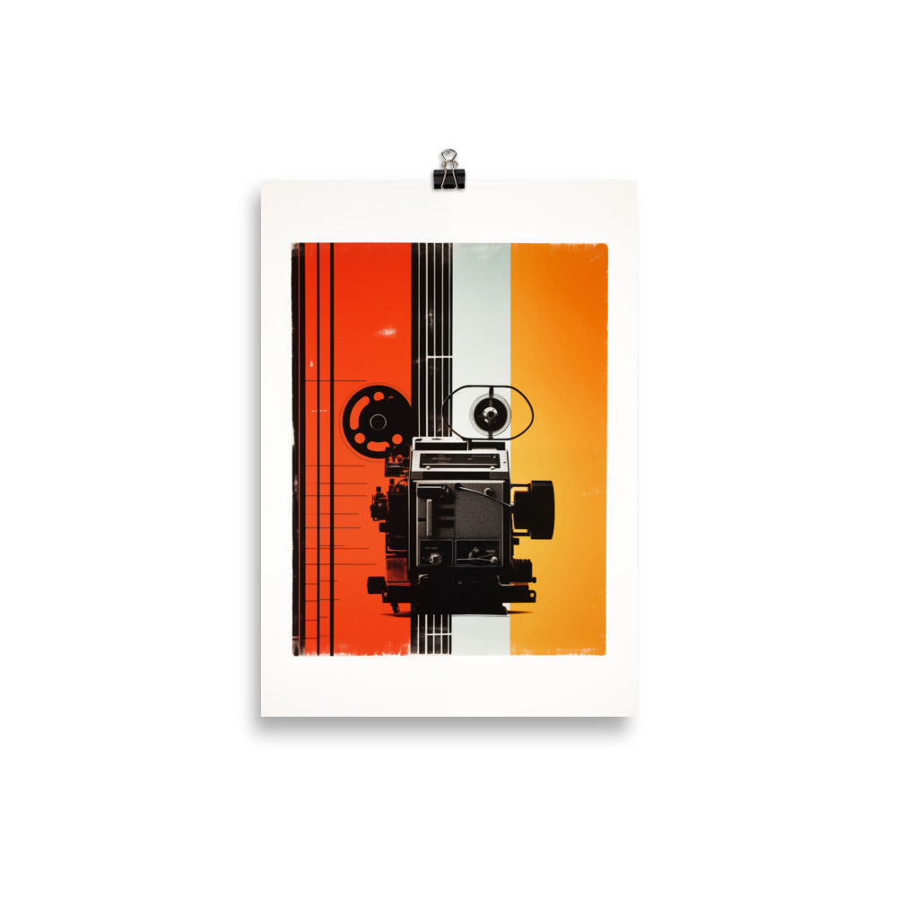 Projecteur de cinéma rétro
