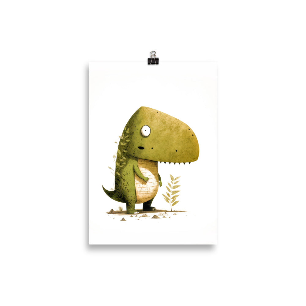 Tyrannosaure effrayé