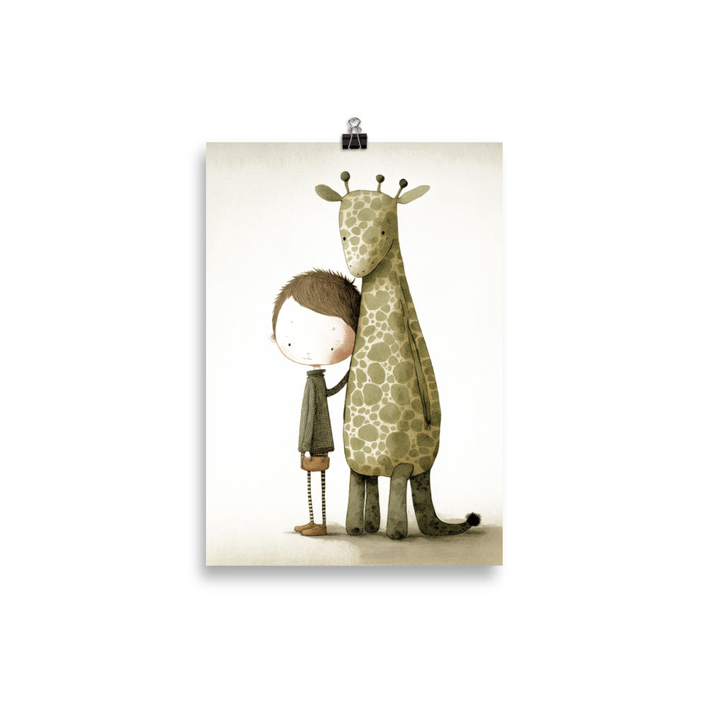 Girafe et son meilleur ami