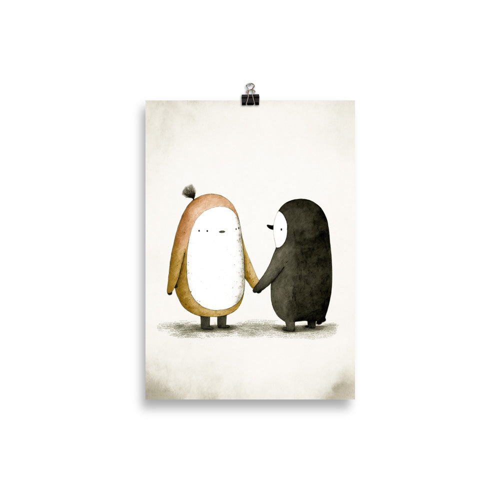 Ensemble de pingouins