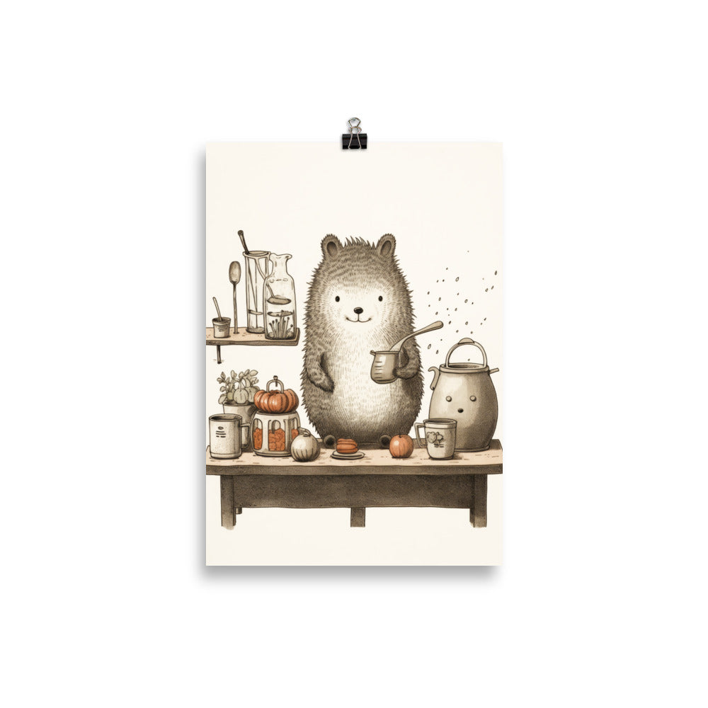 kitchen bear