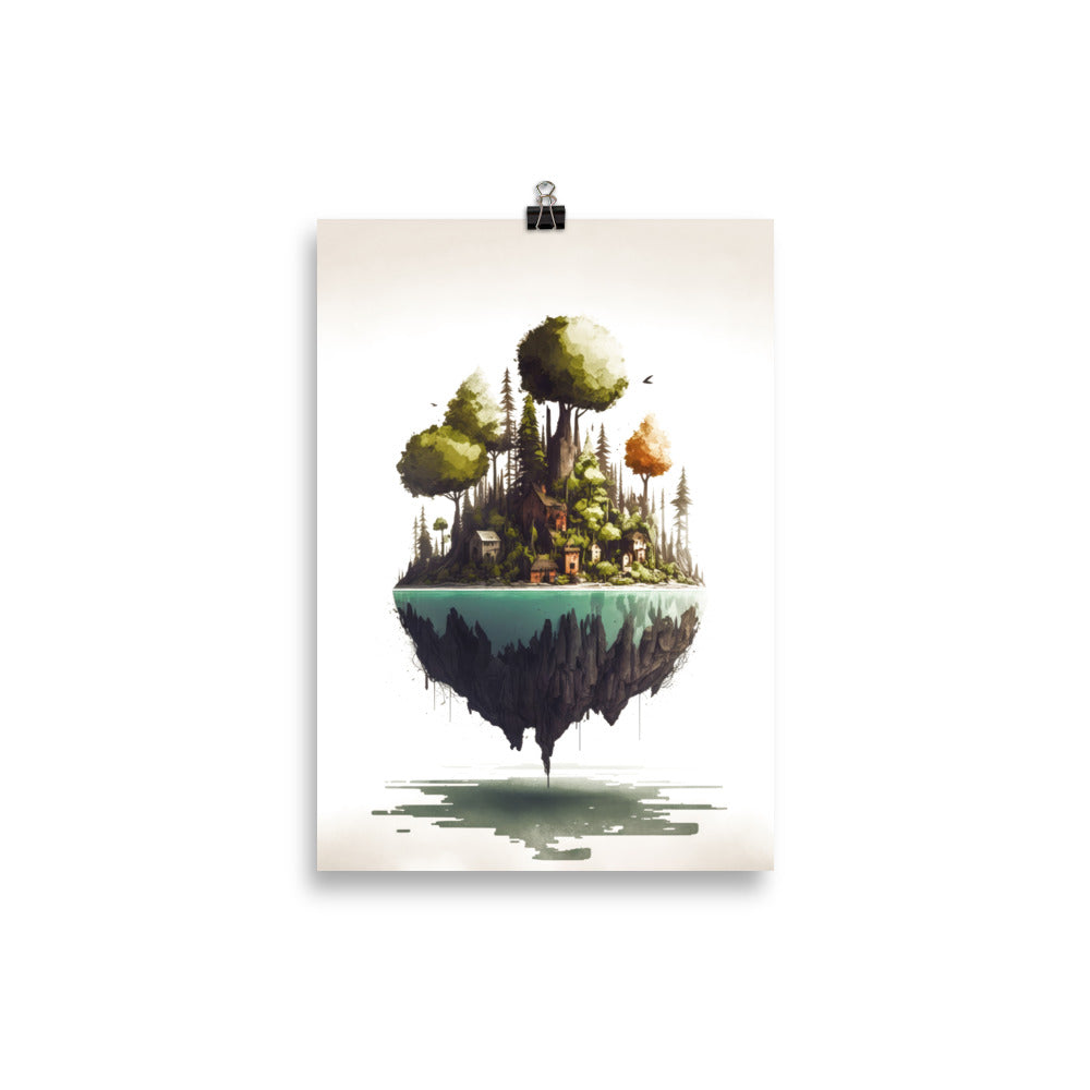 Verwilderte Insel