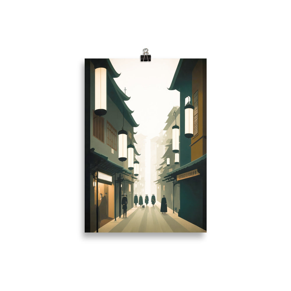 Vue sur la rue