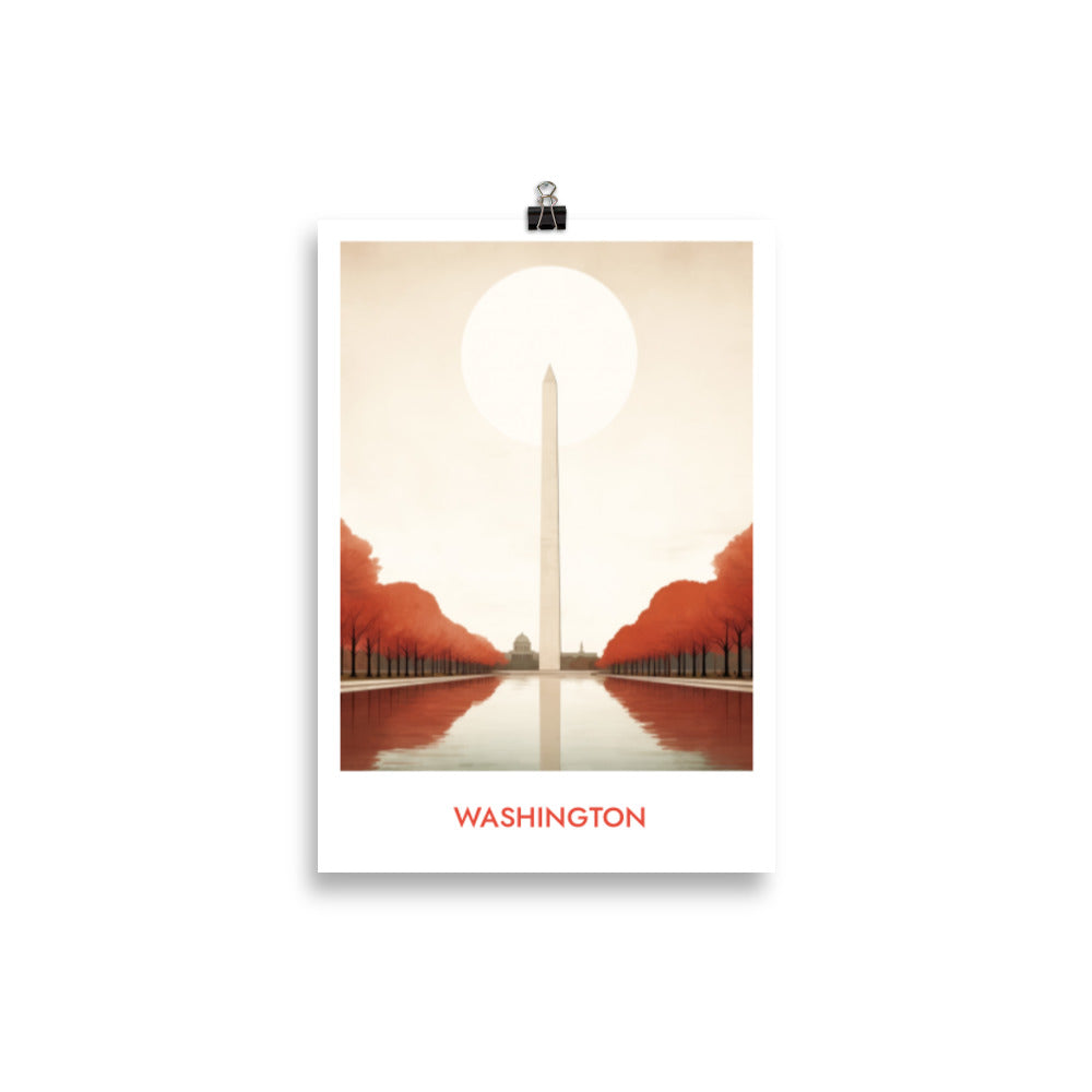 Washington - mit Schrift