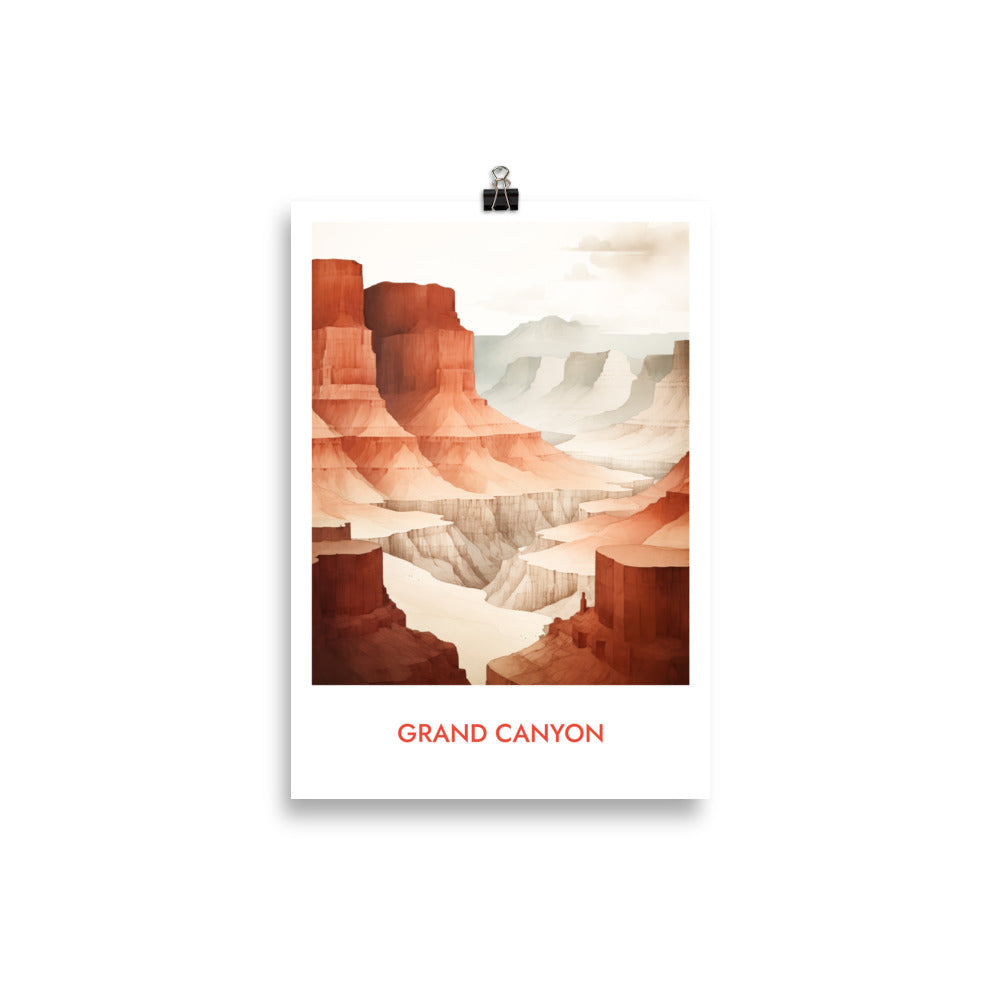 Grand Canyon - mit Schrift
