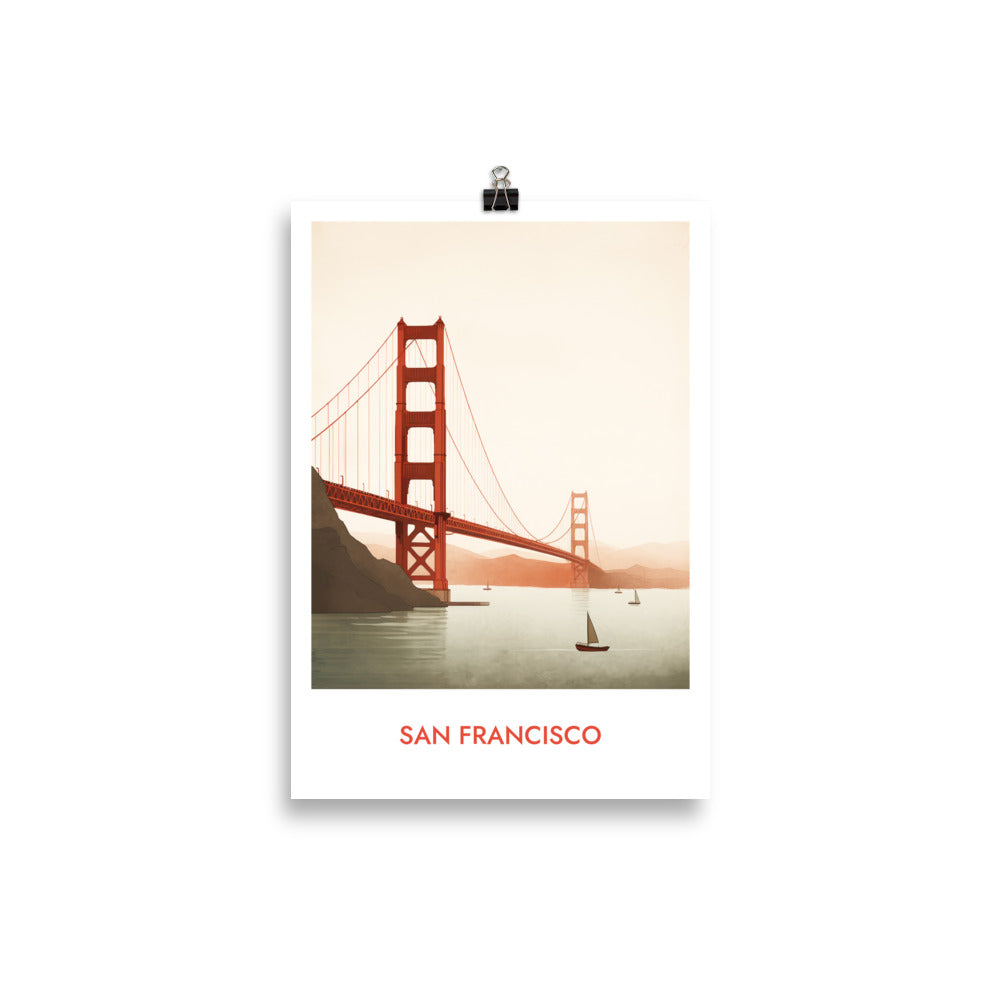 San Francisco - mit Schrift