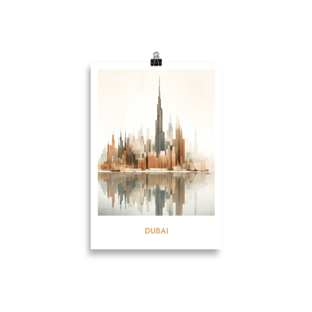 Dubai - mit Schrift