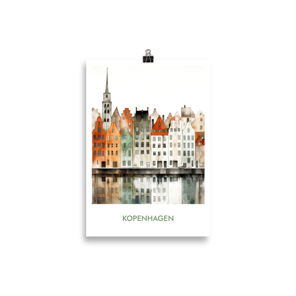 Copenhague - avec écriture