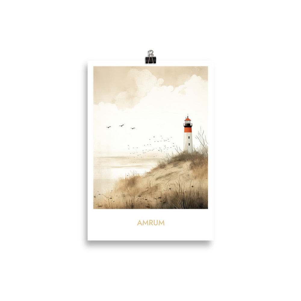 Amrum - mit Schrift