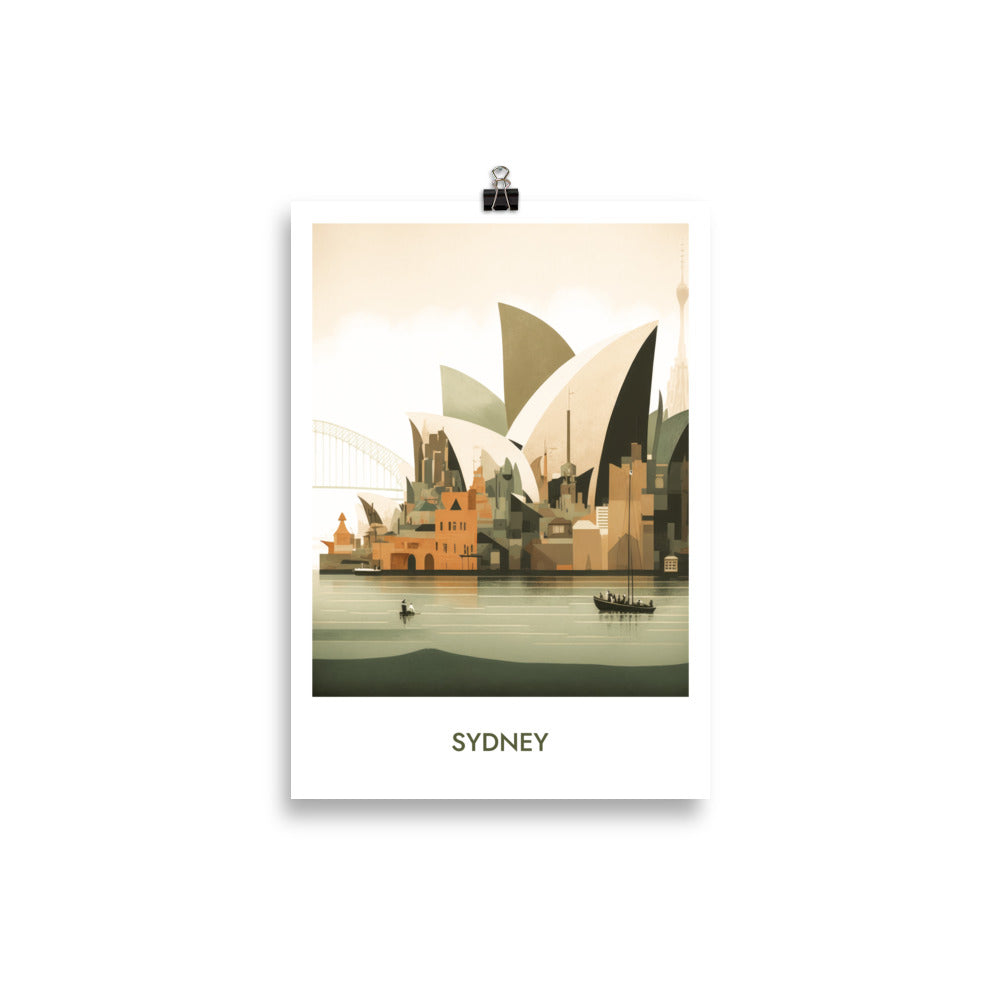 Sydney - mit Schrift