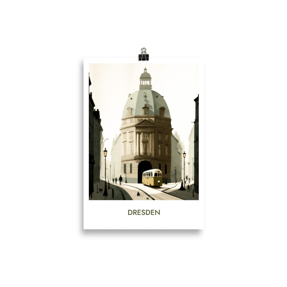 Dresden - mit Schrift