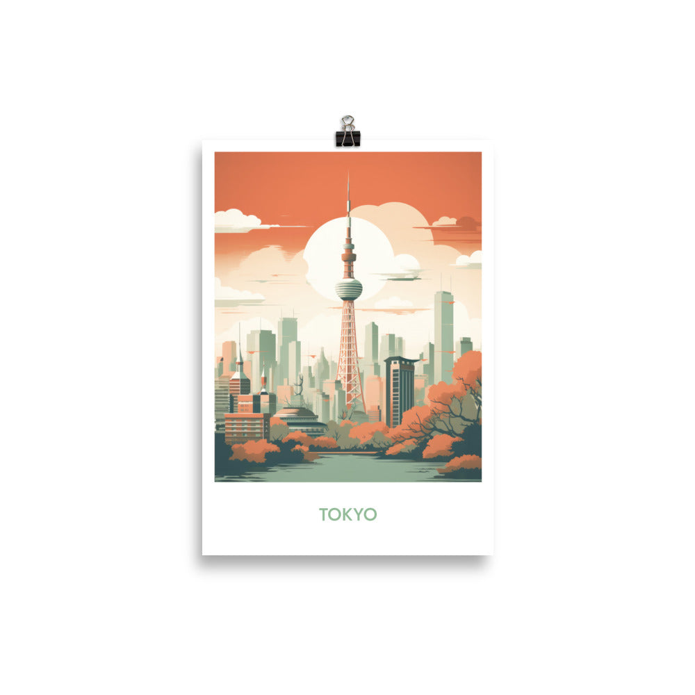 Tokyo - mit Schrift