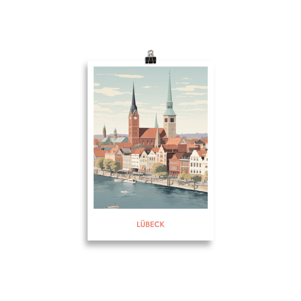 Lübeck - mit Schrift
