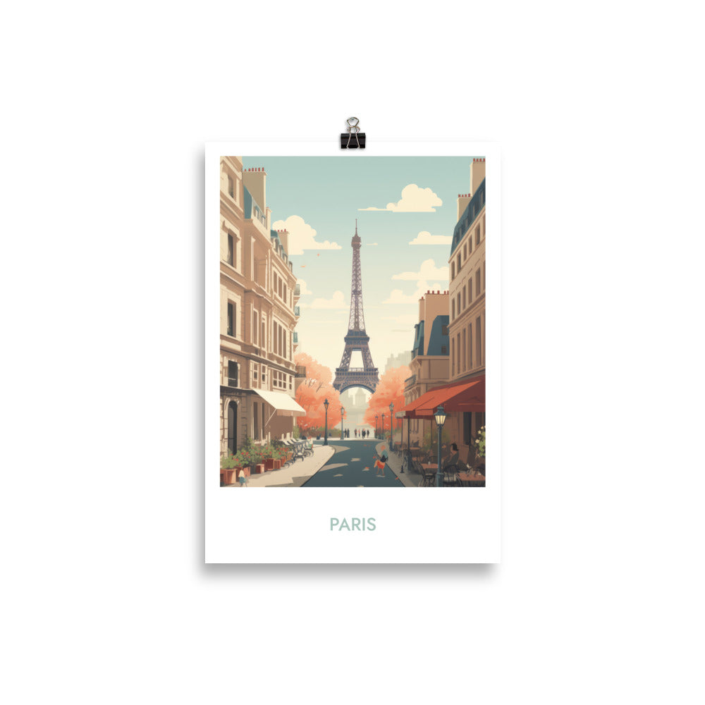 Paris - mit Schrift