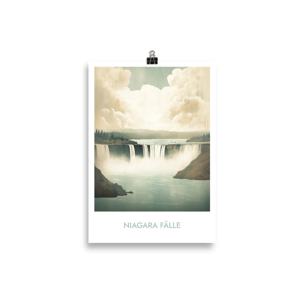 Niagara Fälle - mit Schrift