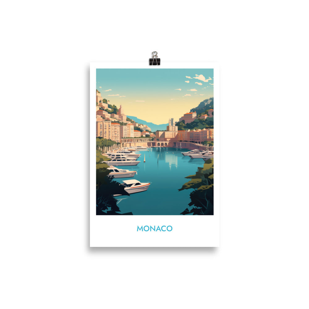 Monaco - avec écriture