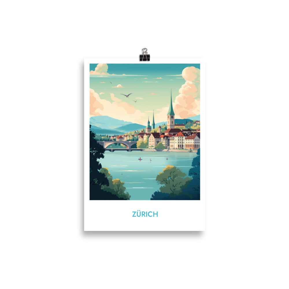 Zurich - avec écriture