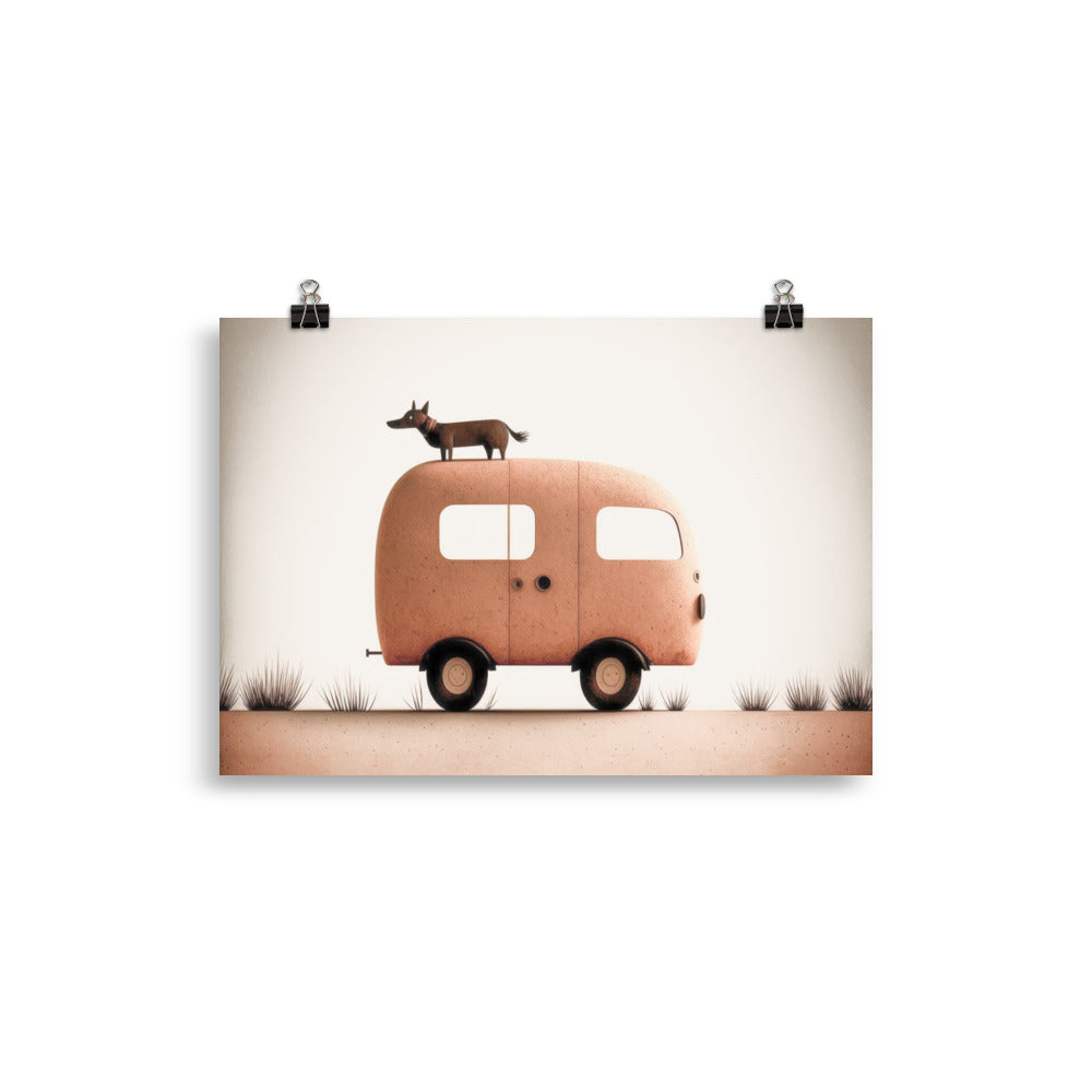 Mobile Hundehütte