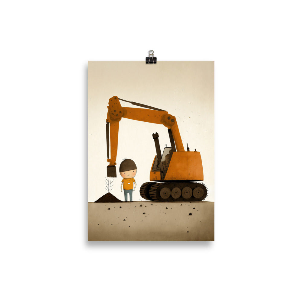 Excavator driver