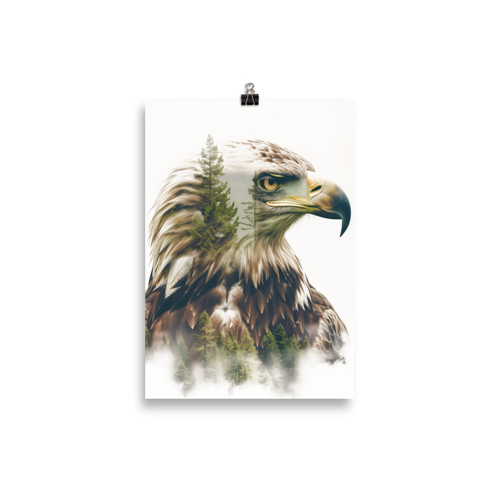 Double exposure eagle 2