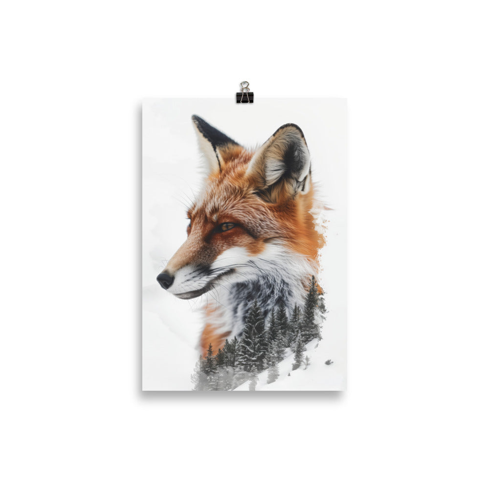 Double exposure fox 3