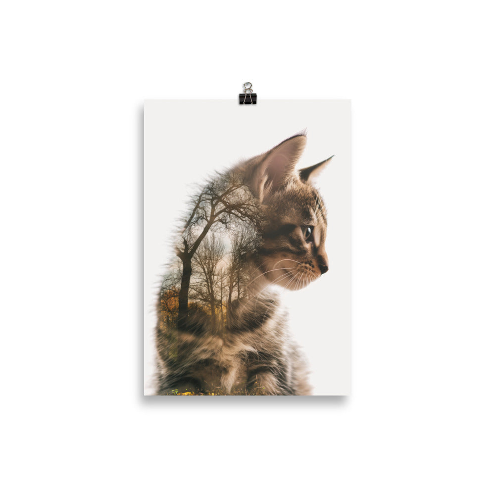 Double exposure kitten 3