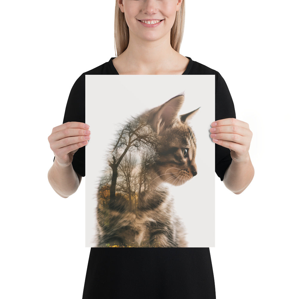 Double exposure kitten 3
