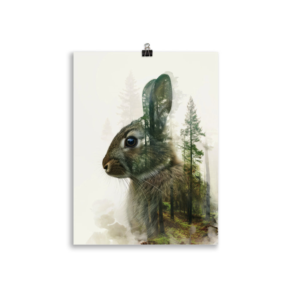 Lapin double exposition 1