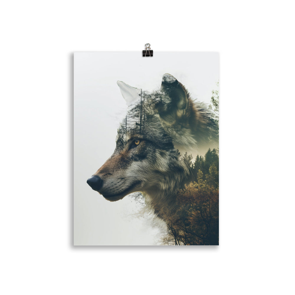 Double exposition loup 3