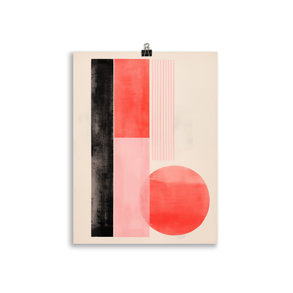 The balance of shape and color