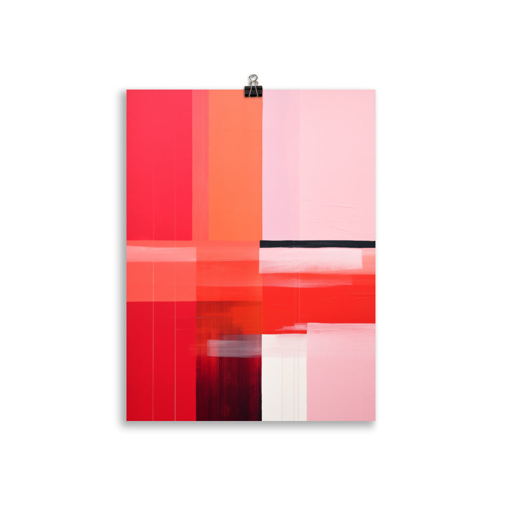 Eruption in red