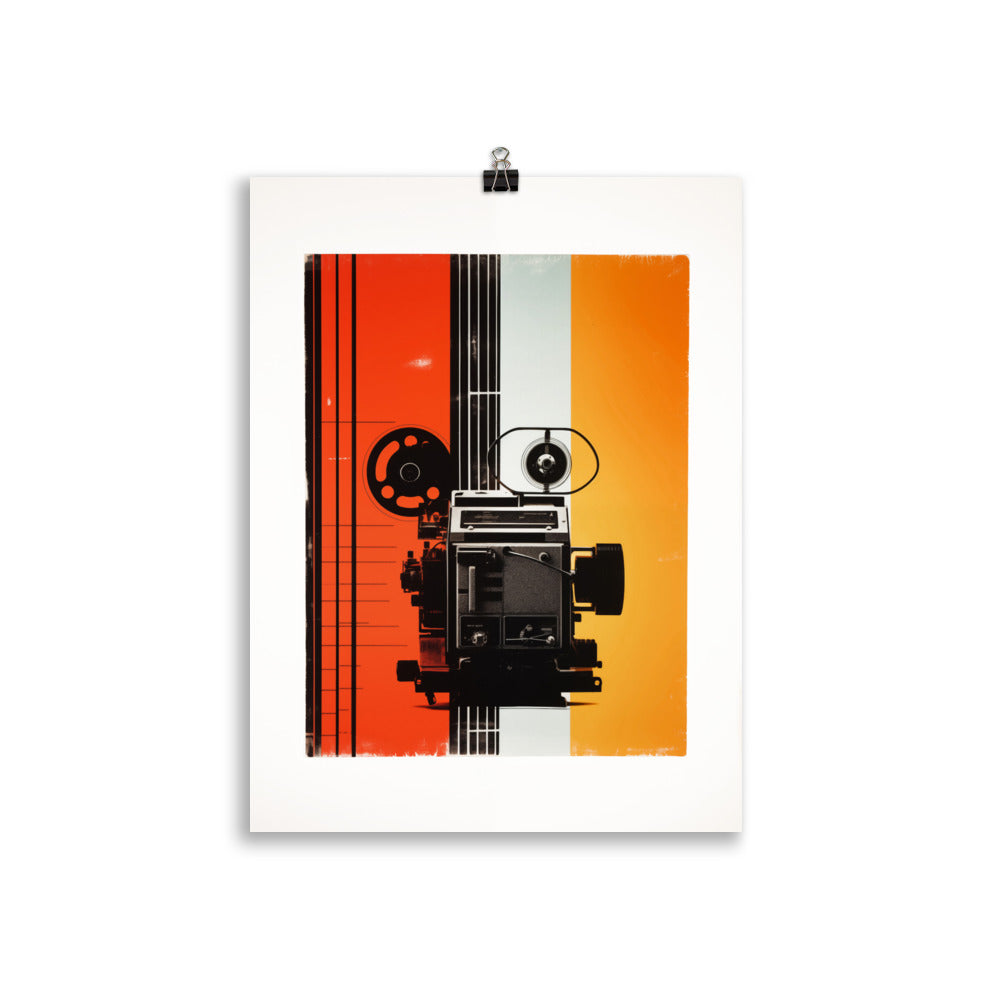 Projecteur de cinéma rétro