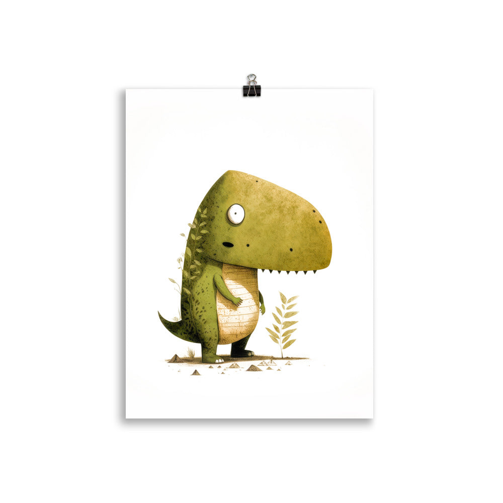 Tyrannosaure effrayé