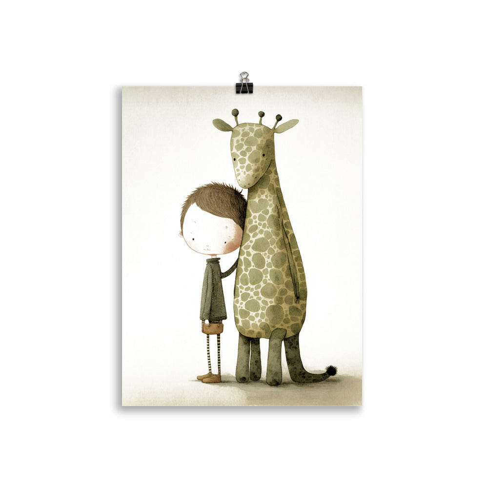 Girafe et son meilleur ami