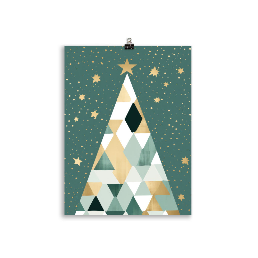 arbre de Noël abstrait