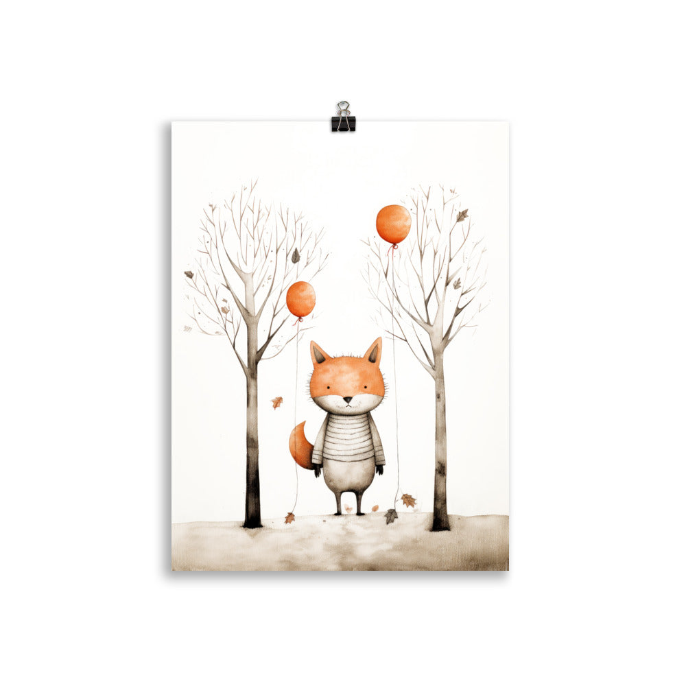 Fox in autumn