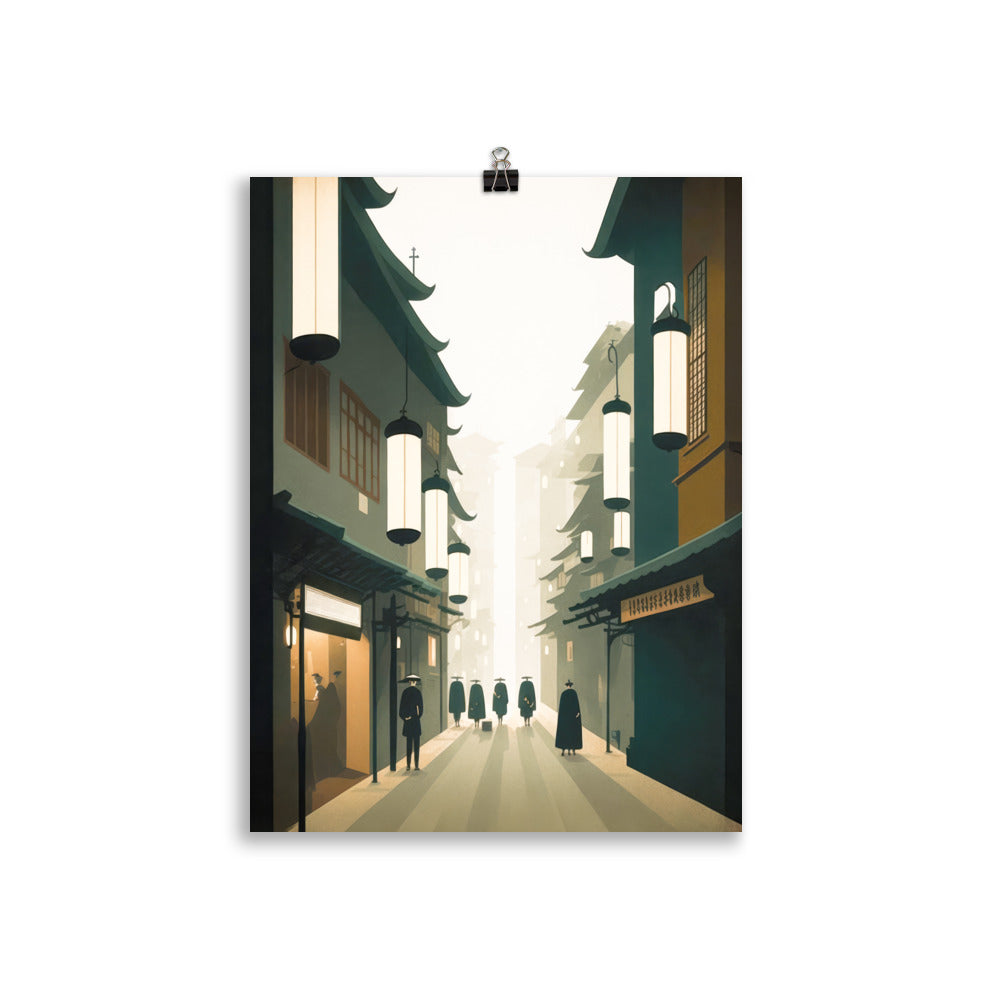 Vue sur la rue