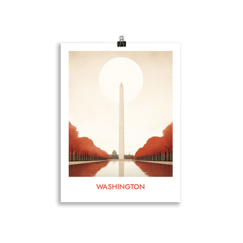 Washington - mit Schrift