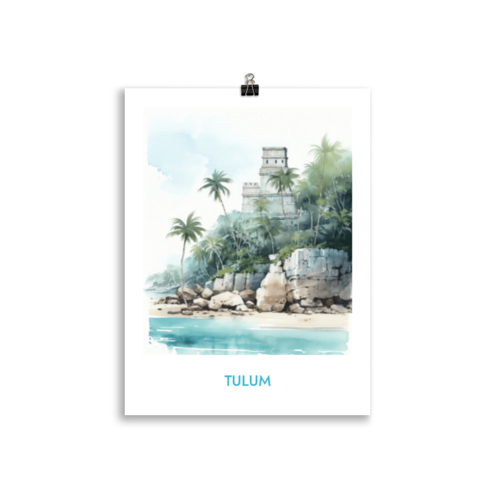 Tulum - avec écriture