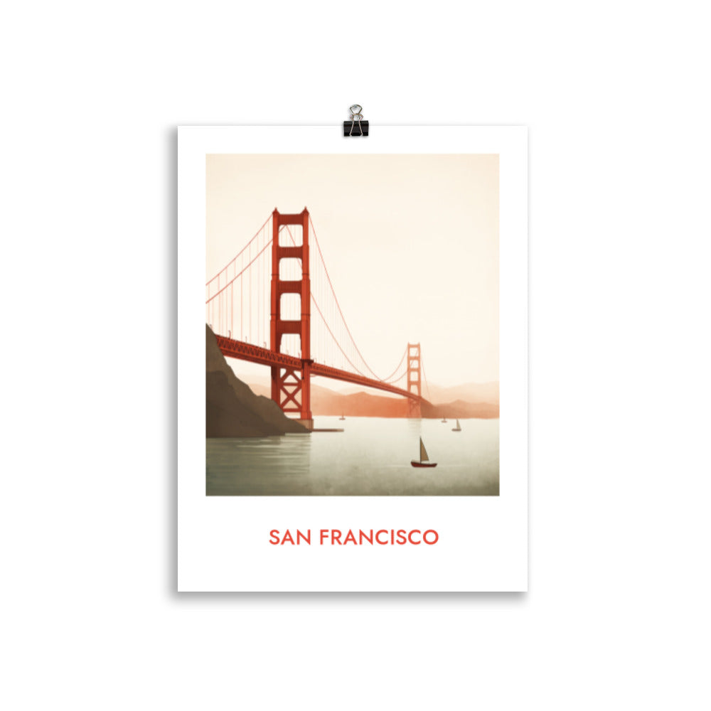 San Francisco - mit Schrift