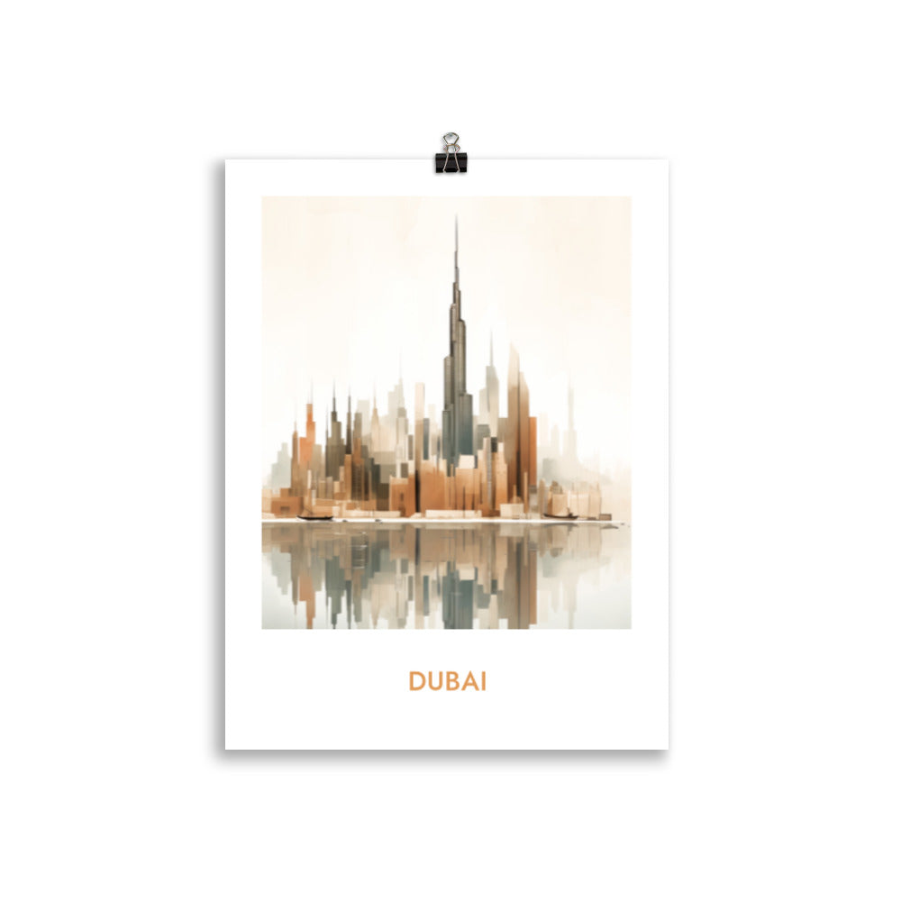 Dubai - mit Schrift